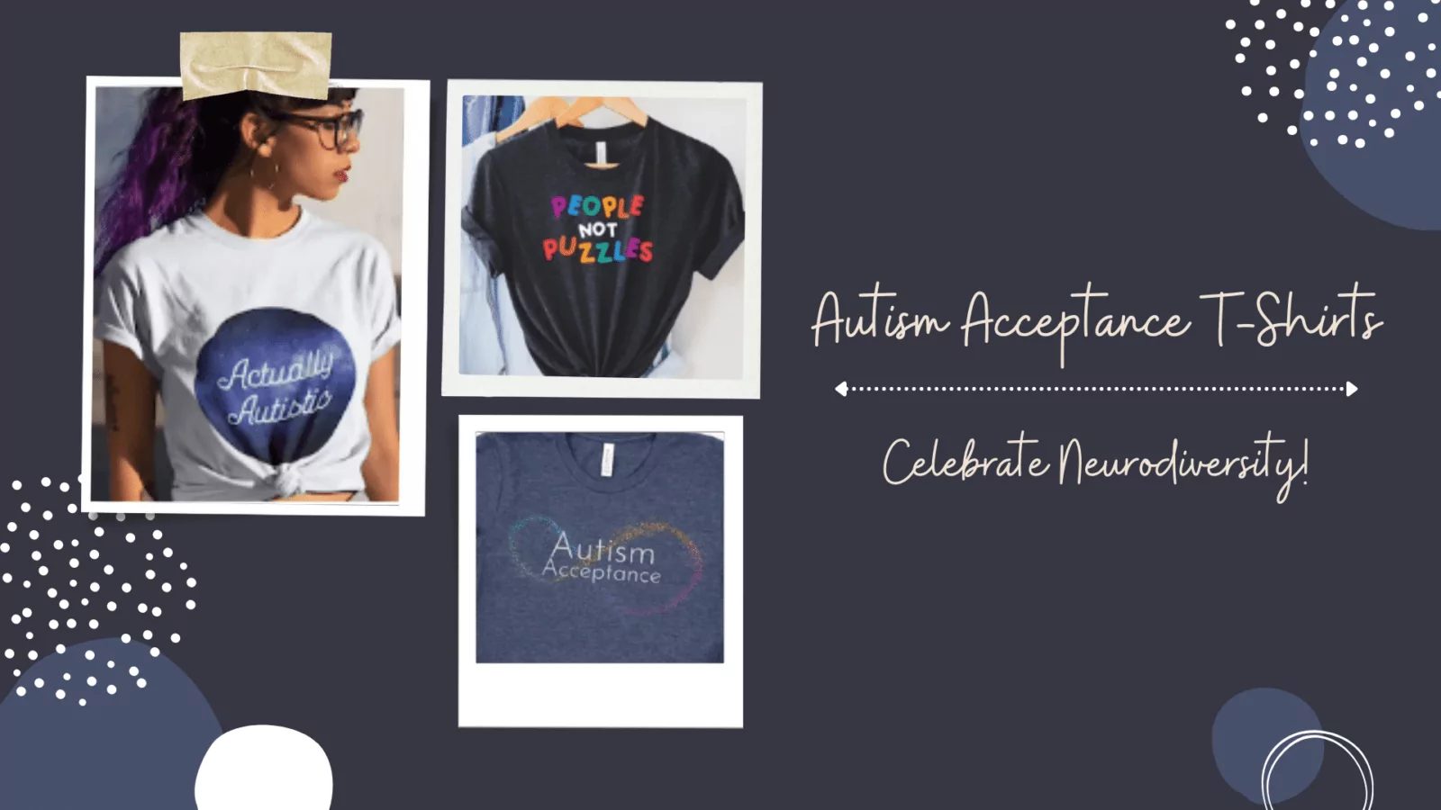 Autism t-shirts -- celebrate neurodiversity