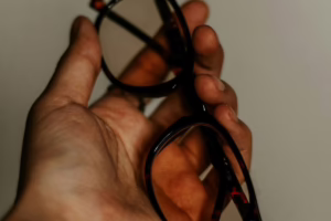 Retinitis pigmentosa glasses.