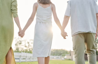 People holding hands