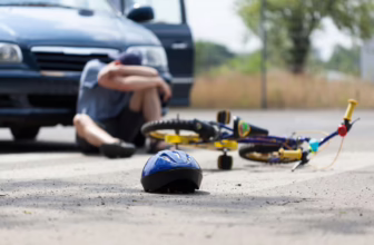 Pedestrian accident.