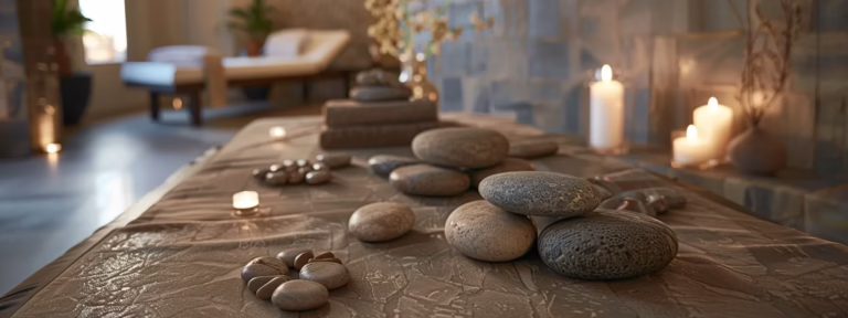 Hot stone massage