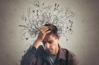 Stressed man.