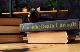 Wrongful death lawsuit paperwork.