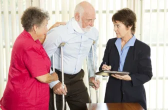 Patient in personal injury attorney's office.