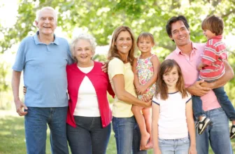 Multi-generational family.