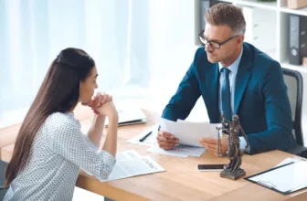 Lawyer and client.