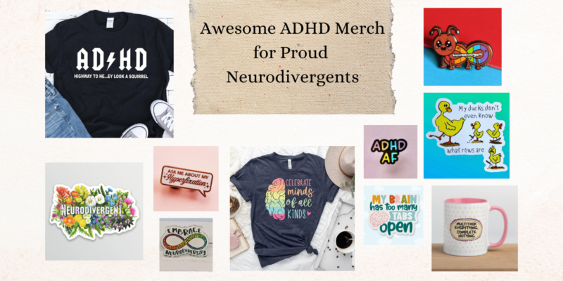 ADHD Merch: T-Shirts, Pins & Stickers for Proud Neurodivergents